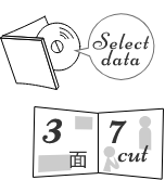 3面 7カット オプションでデータ付