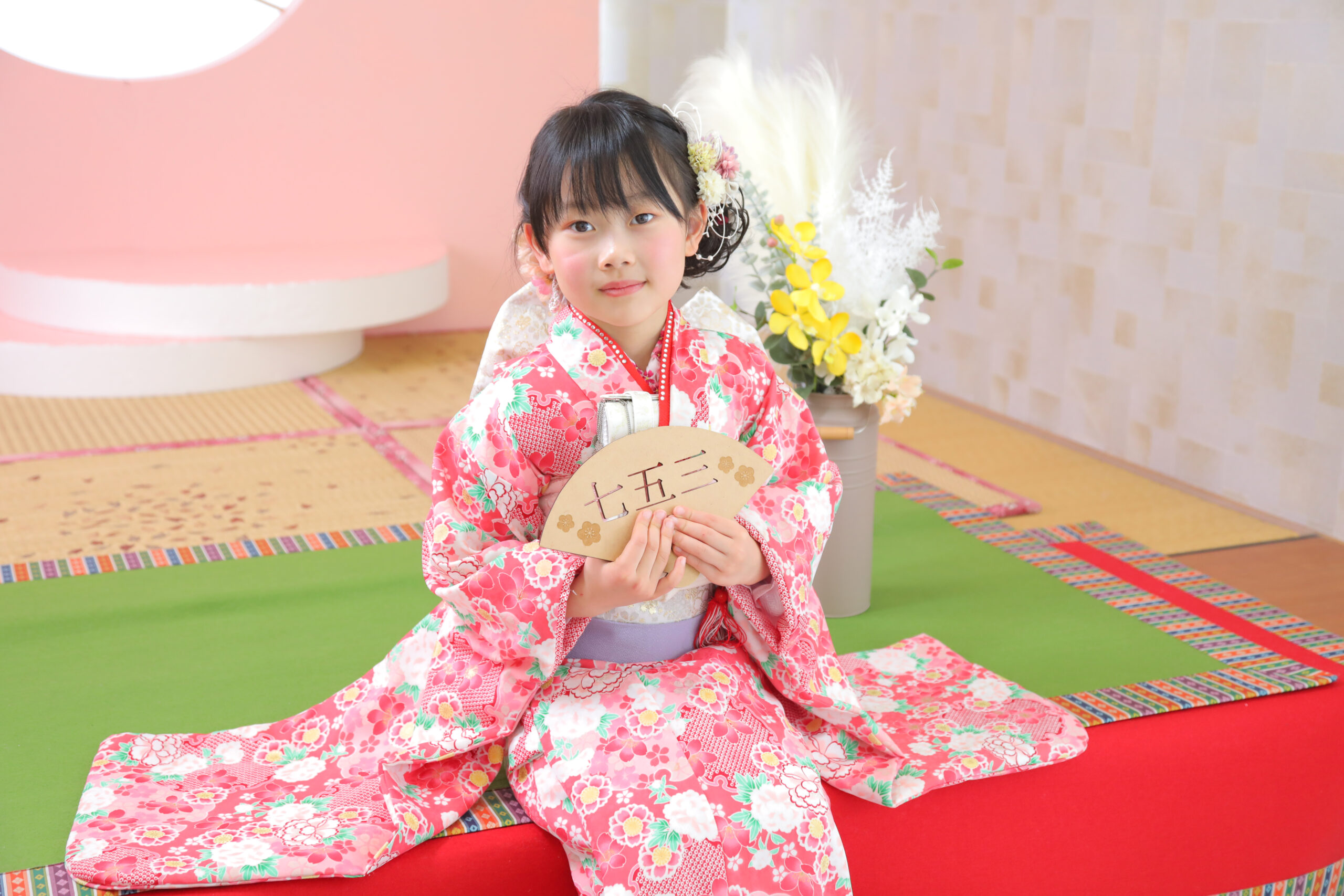 七五三　和装　着物　写真館　フォトスタジオ　上越　アニーズスタジオ