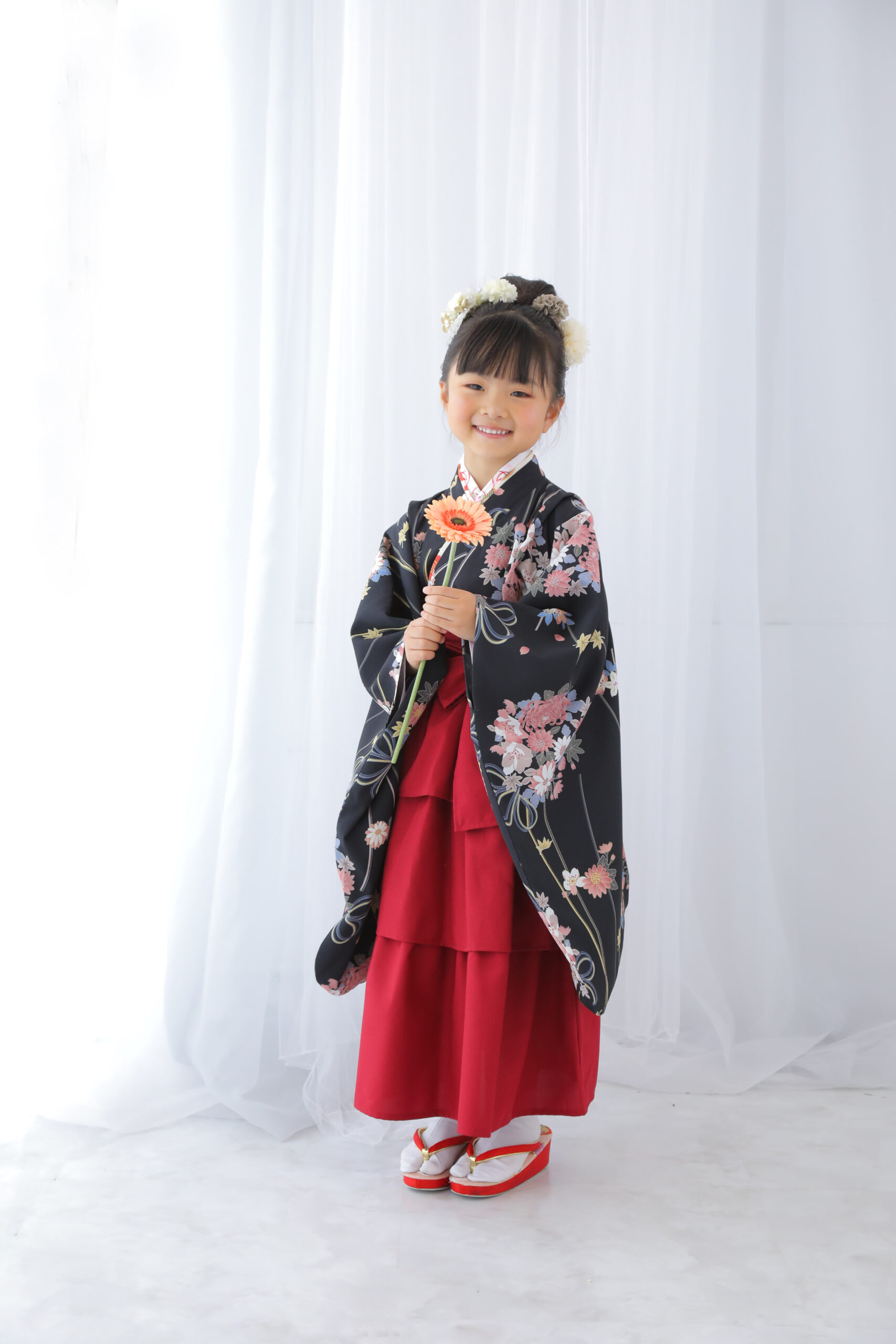 フォトスタジオ　上越　アニーズスタジオ　写真館　卒園　卒業　卒業袴　卒園袴　