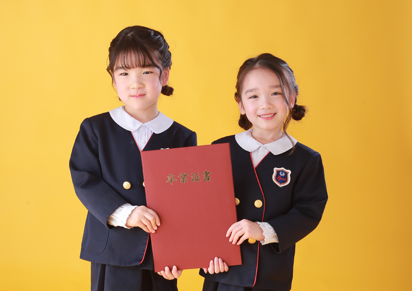 卒園式　保育園　幼稚園　入学　写真館　アニーズ　上越　フォトスタジオ