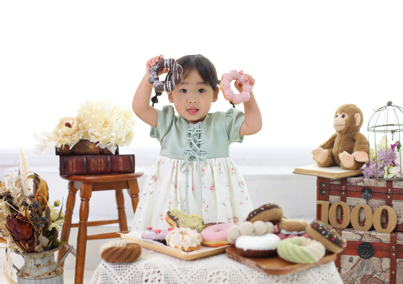 1000日　ドーナツフォト　キャンペーン