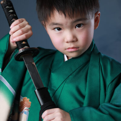 誕生日　記念　記念写真　バースデイ　男の子　着物袴　和装　着物　フォトスタジオ　写真館