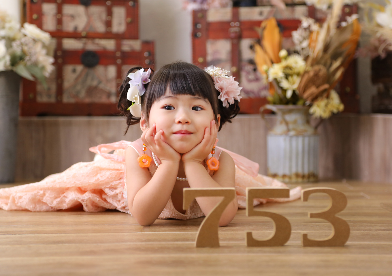 七五三　753　ドレス　洋装