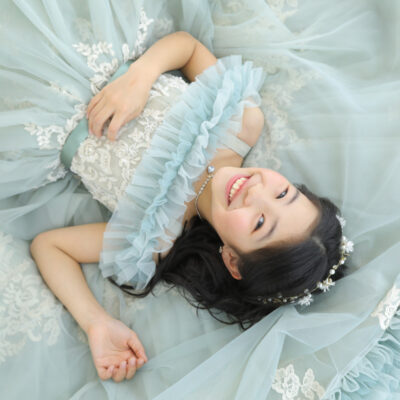 1/2成人式　2分の1成人式　記念写真　10歳　ドレス　アニーズスタジオ上越館　フォトスタジオ　写真館