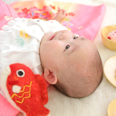 百日　100日　お祝着　お食い初め膳