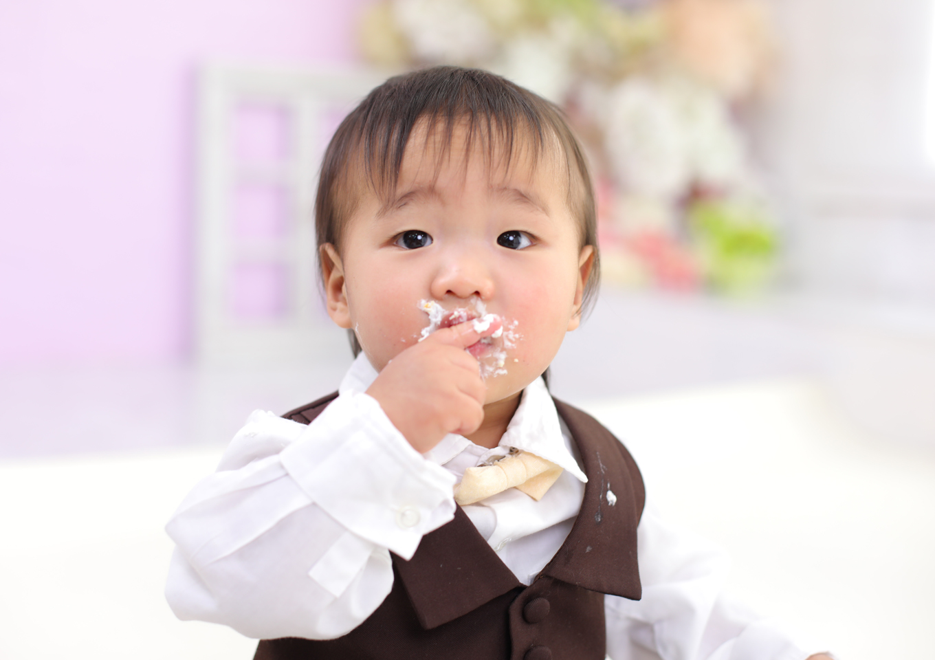 誕生日　スマッシュケーキ