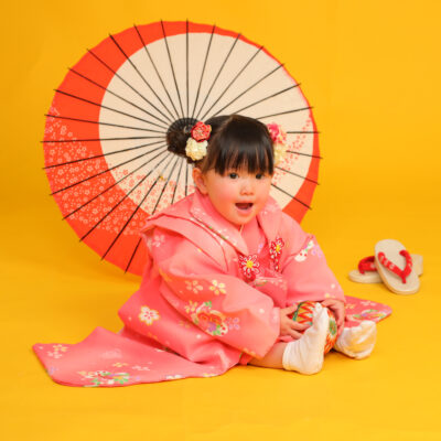 七五三　753　3歳　お被布