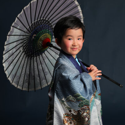 七五三　753　5歳　袴羽織