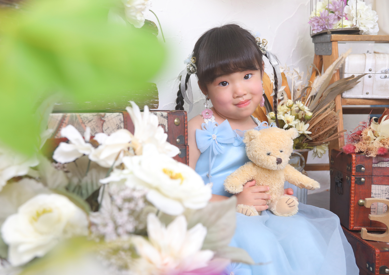 七五三　753　3歳　ドレス