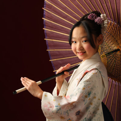 七五三　753　着物　7歳