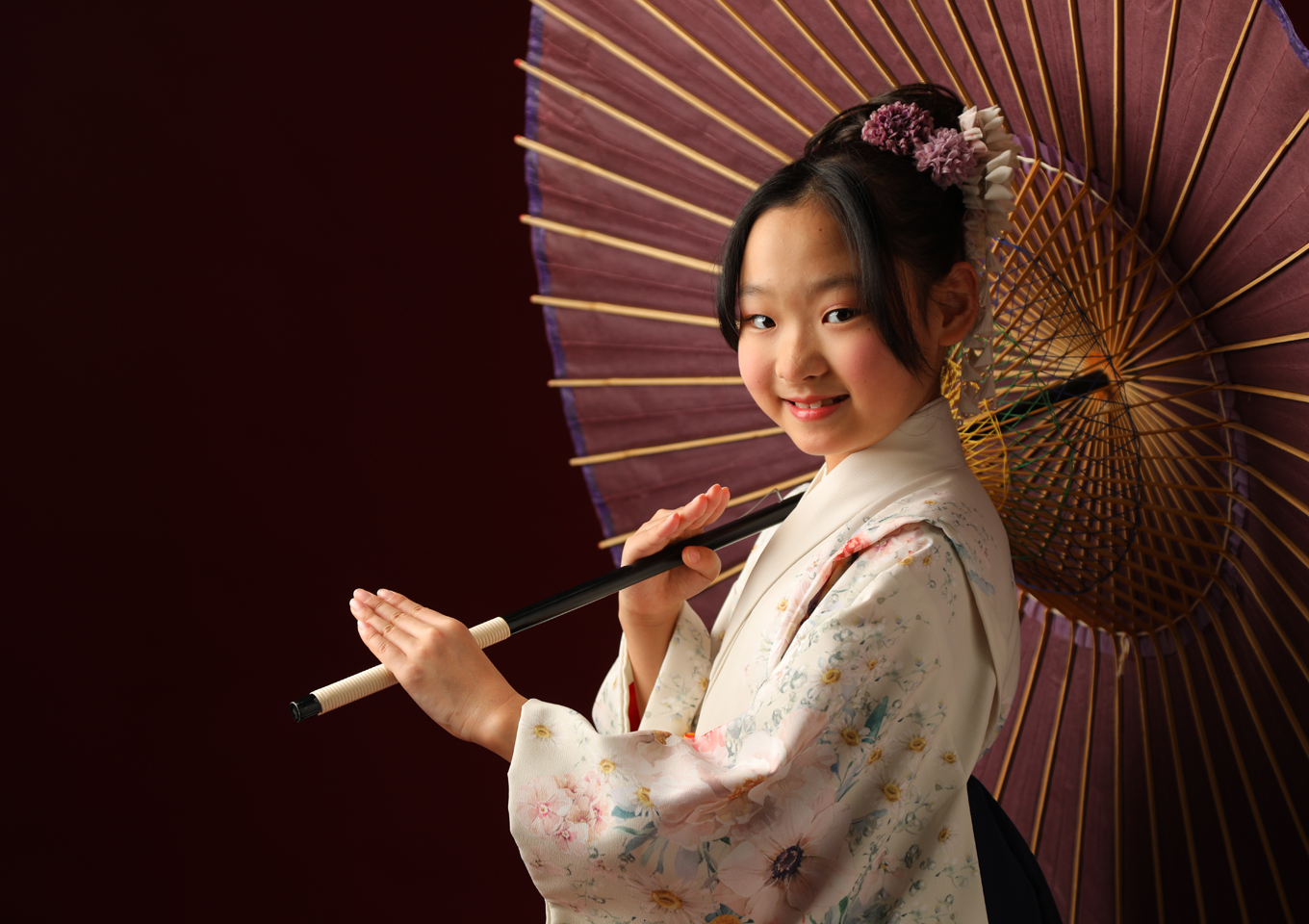 七五三　753　着物　7歳