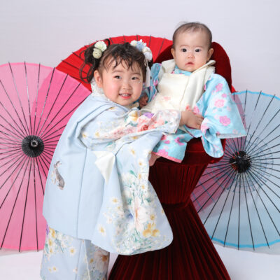 兄弟撮影　753　七五三　3歳七五三