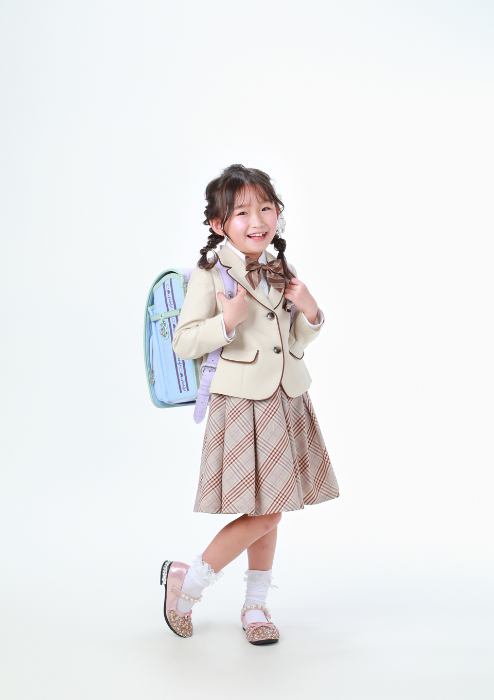 写真館　フォトスタジオ　アニーズスタジオ　入学　ランドセルフォト