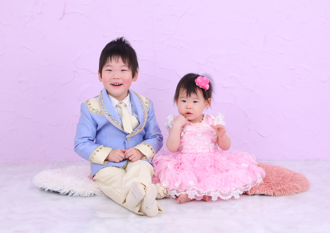 兄弟撮影　記念撮影