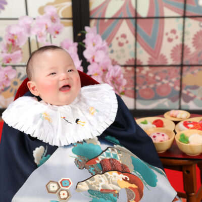 百日 お食い初め かけ着