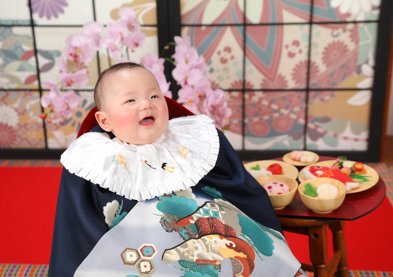 百日 お食い初め かけ着