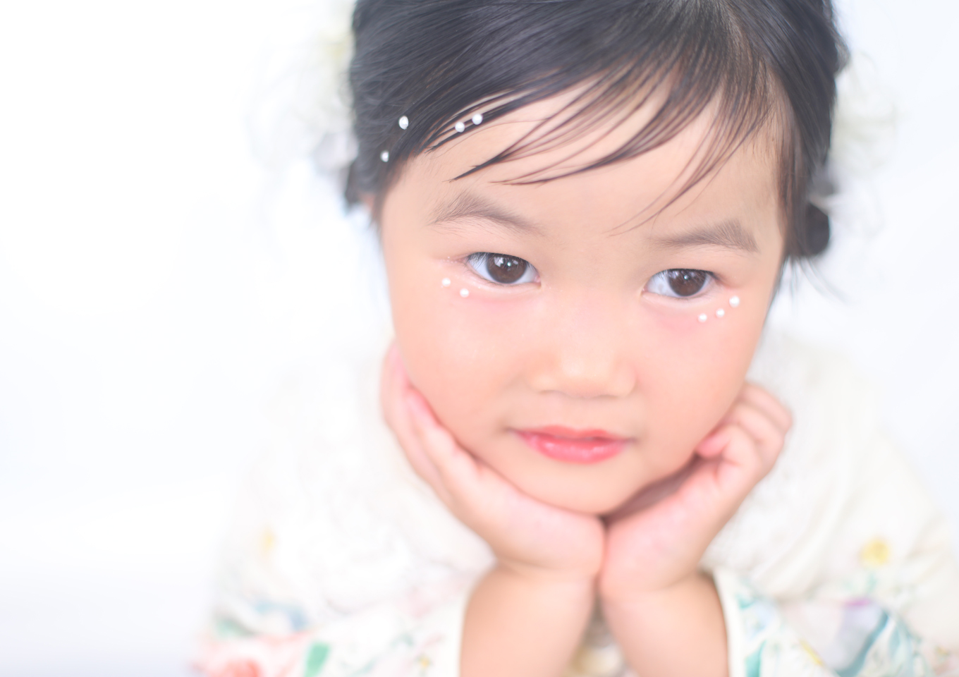 七五三　3歳　被布