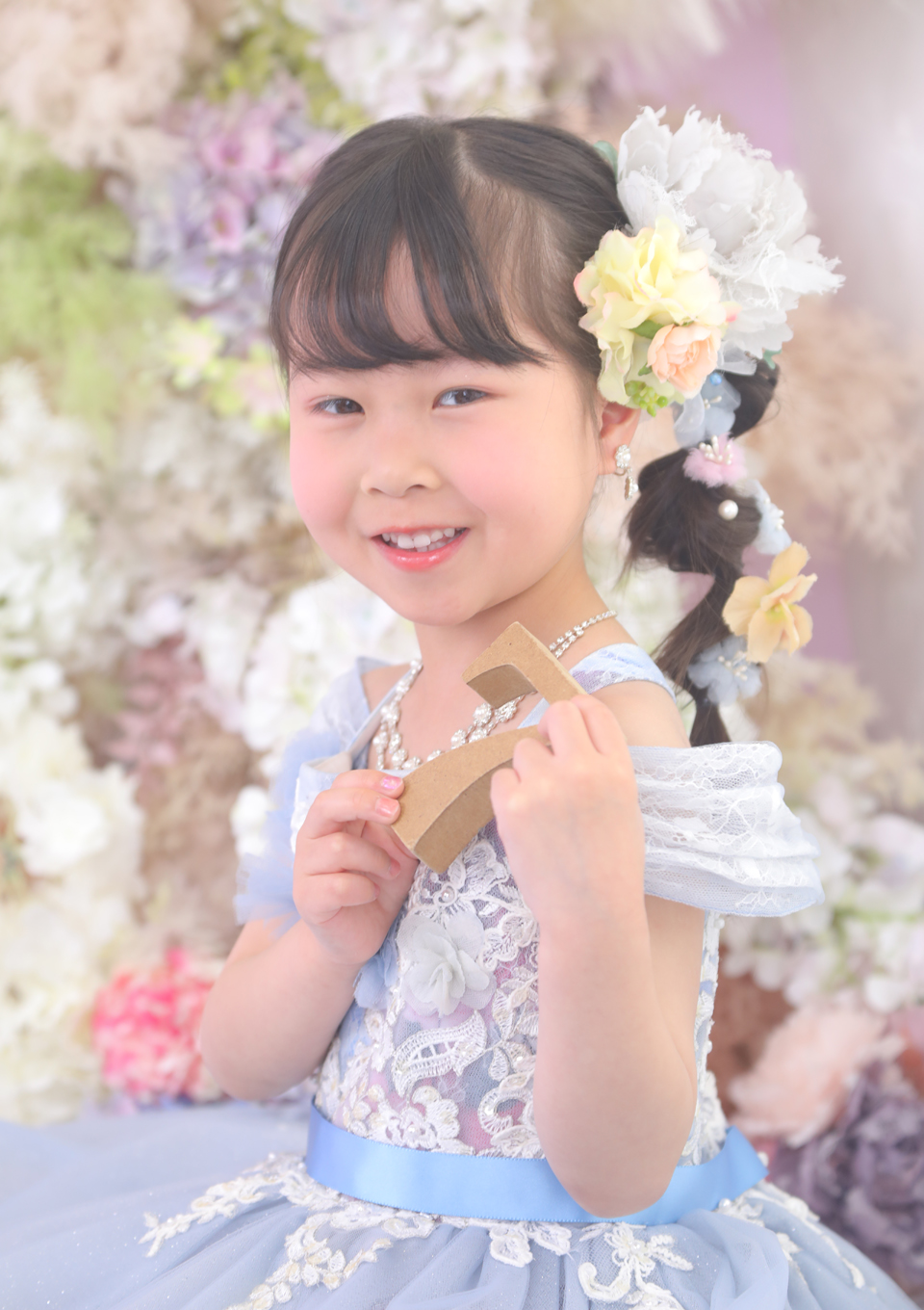 七五三　7歳　ドレス